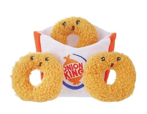 Onion Rings Puzzle Hunter Dog Toy