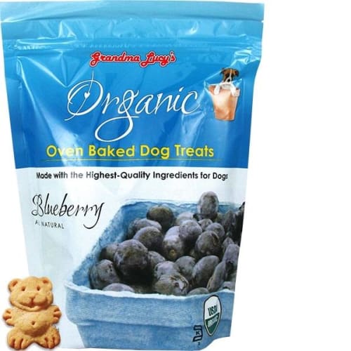 Organic Baked Blueberry Dog Treats