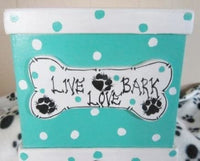 Thumbnail for Pampered Pet Dog Toy Box - Teal