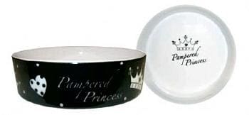 Pampered Princess Dog Bowl
