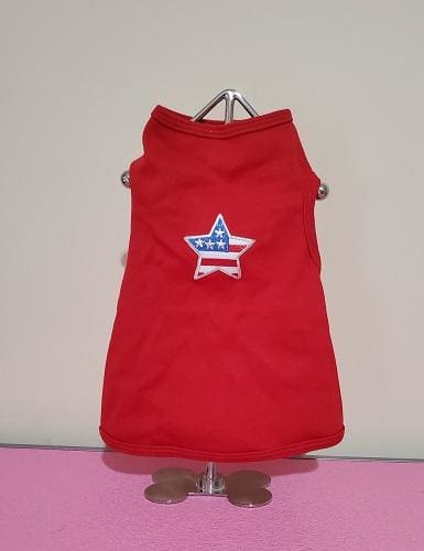 Patriotic Star Dog Shirt