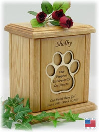 Thumbnail for Pawprint Urn Recessed