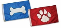 Thumbnail for Paws Aboard Dog Paw Flag