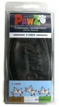 Thumbnail for Pawz Disposable Dog Boots - Black