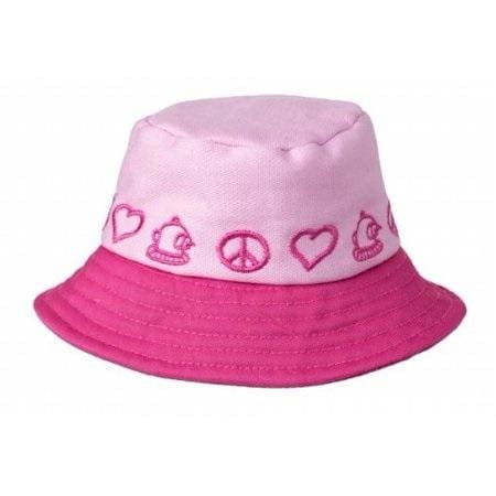 Peace Dog Bucket Hat - Pink
