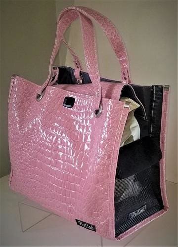 Pink Croc Petsak Dog Tote 2