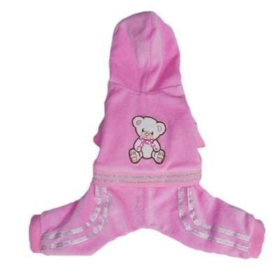 Pink Teddy Dog Jumper