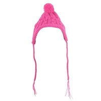 Thumbnail for Pink Toboggan Dog Hat