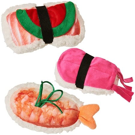 Plush Sushi Dog Toy