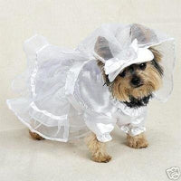 Thumbnail for Pooch Wedding Dress Dog Costume