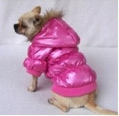 Poochie Pink Dog Parka