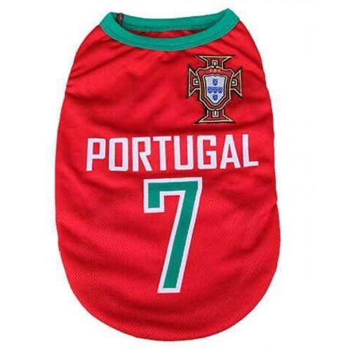 Portugal World Cup Soccer Dog Shirt