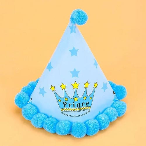 Prince Birthday Party Dog Hat