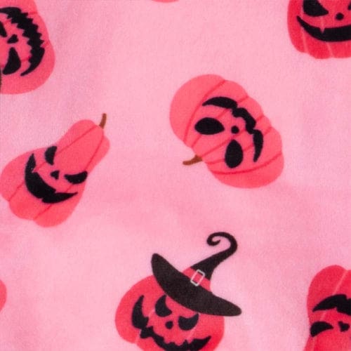 Pumpkin Dog Pajamas Pink