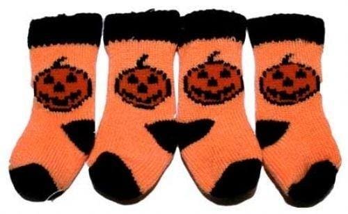 Pumpkin Socks for Dogs