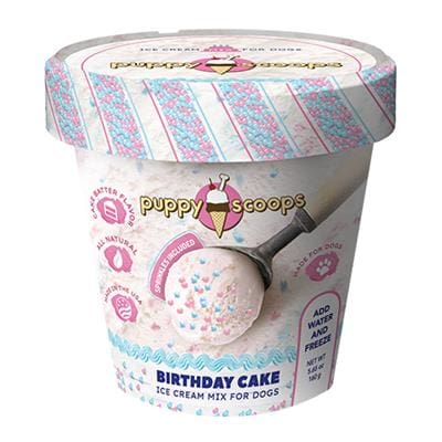 Puppy Scoops Ice Cream Mix- Birthday Cake