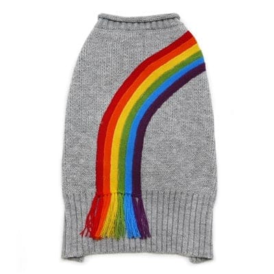 Rainbow Dog Sweater