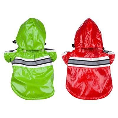 Reflecta-Glow Pvc Dog Raincoat