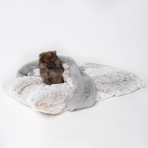 Ritz Hideaway - Pearl Leopard Dog Bed