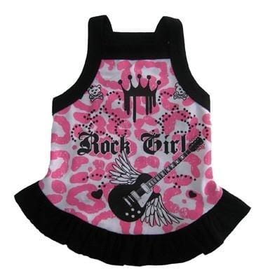 Rock Girl Dog Dress