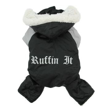 Ruffin It Black and Grey Two Tone Snow Suit