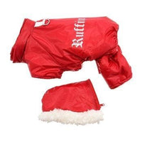 Ruffin It Red Snow Suit
