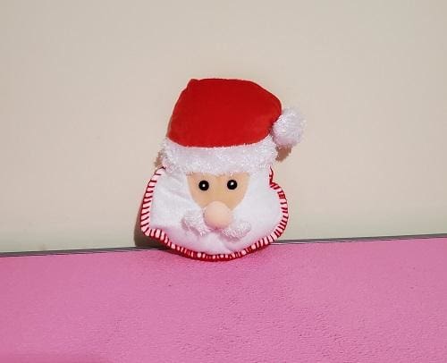 Santa Face Dog Toy