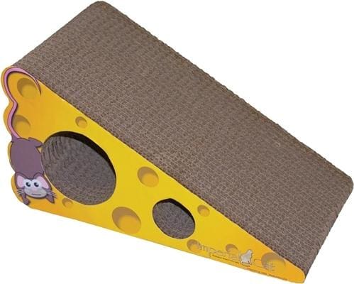 Scratch n Shapes Small Cheese Cat Scratcher