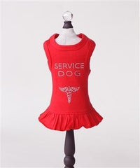 Thumbnail for Service Dog Dress - Red