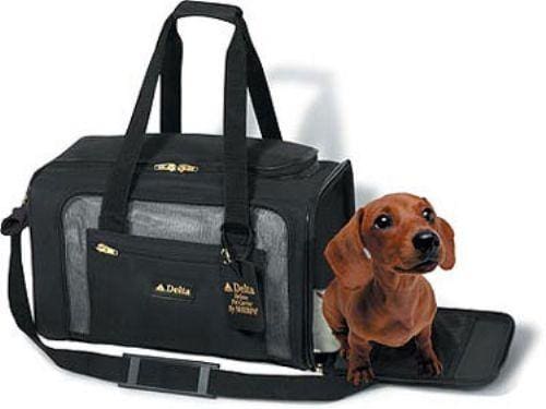 Sherpa Delta Medium Black Pet Carrier