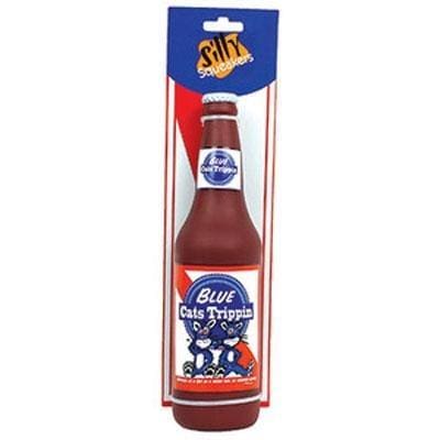 Silly Squeakers Dog Toy - Blue Cats Trippin