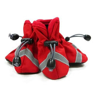 Thumbnail for Slip On Paws Dog Boots - Red
