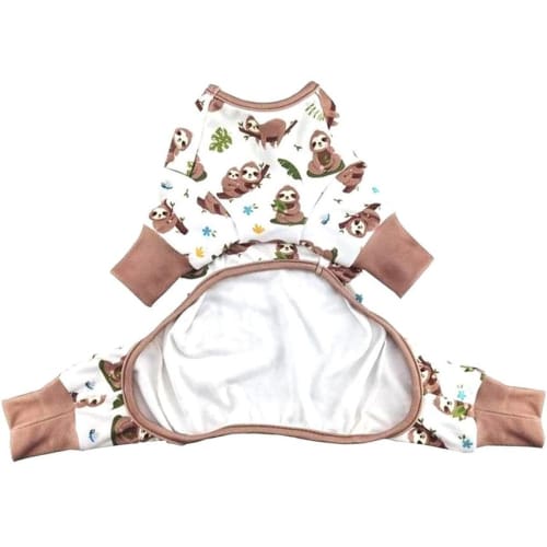 Sloth Dog Pajamas