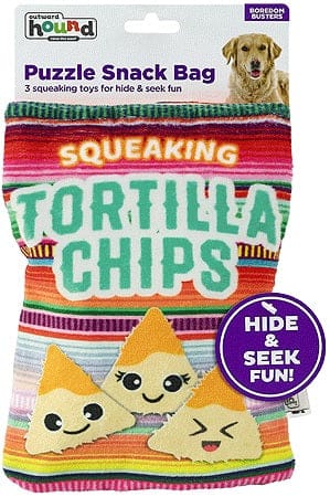 Snack Bag Puzzle Dog Toy - Tortilla Chips