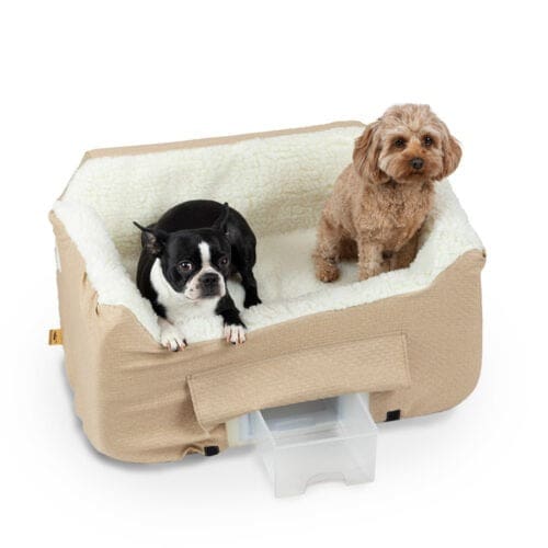 Snoozer Dog Car Seat with Storage Tray