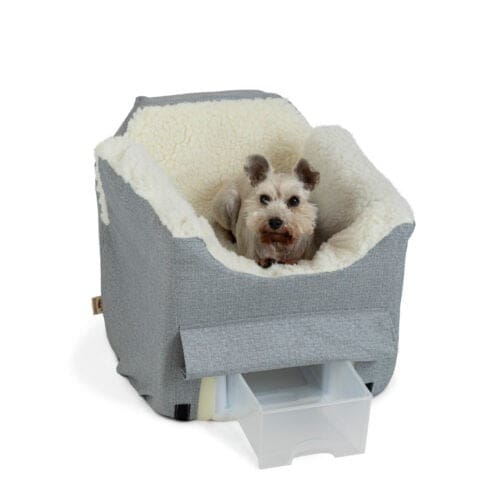 Snoozer Dog Car Seat with Storage Tray