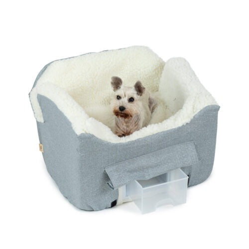 Snoozer Dog Car Seat with Storage Tray