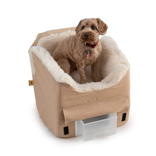 Snoozer Dog Car Seat with Storage Tray