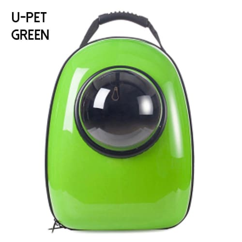Space Pet Carrier Backpack - Lime Green