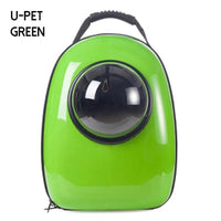 Thumbnail for Space Pet Carrier Backpack - Lime Green