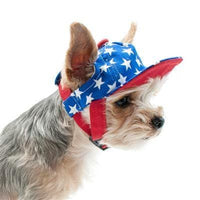 Thumbnail for Patriotic Star Dog Hat
