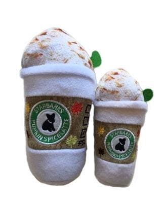 Starbarks Pupkin Spice Latte Dog Toy