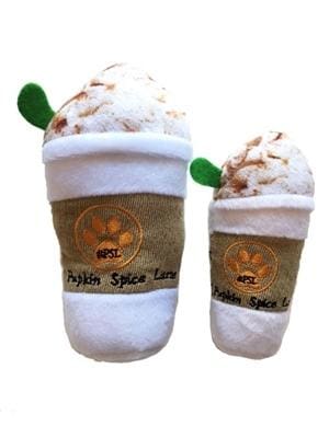 Starbarks Pupkin Spice Latte Dog Toy