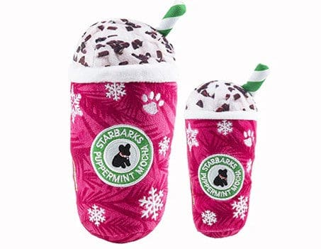 Starbarks Puppermint Mocha Dog Toy