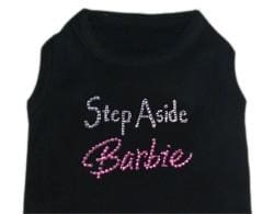 Step Aside Barbie Rhinestone Dog Shirt