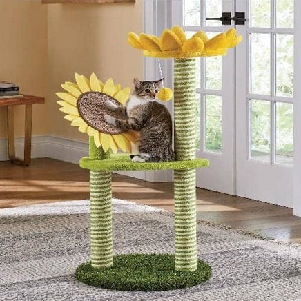 Sunflower Cat Tree