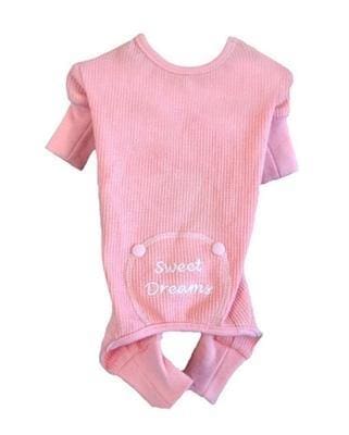 Sweet Dreams Embroidered Pajama Pink