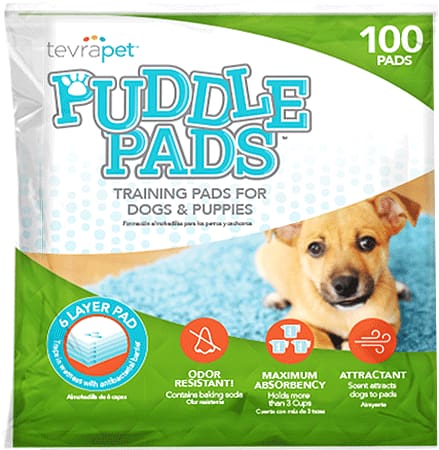 Tevra Pet Puddle Pads 100 Bulk
