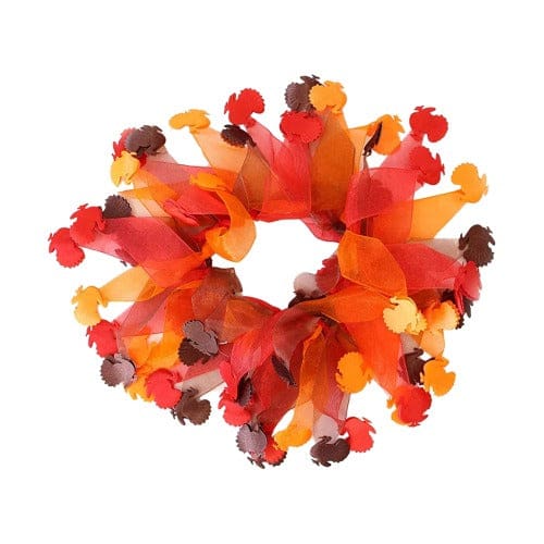 Thanksgiving Turkey Party Dog Collar