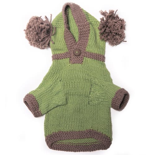 The Taylor Hand Knit Dog Hoodie